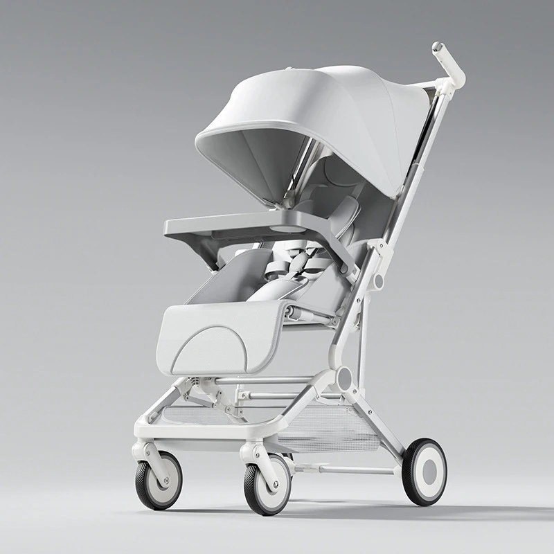 

Customizable Wholesale Lightweight Metal Luxury Foldable Baby Stroller Carriage Pushchair Pram 20KG Load Capacity