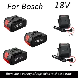 Suitable for Bosch 18V 12000mAh lithium-ion battery GBA 18v 6.0/8.0 /12.0Ah Professional GBA GSR GSB BAT609 rechargeable battery