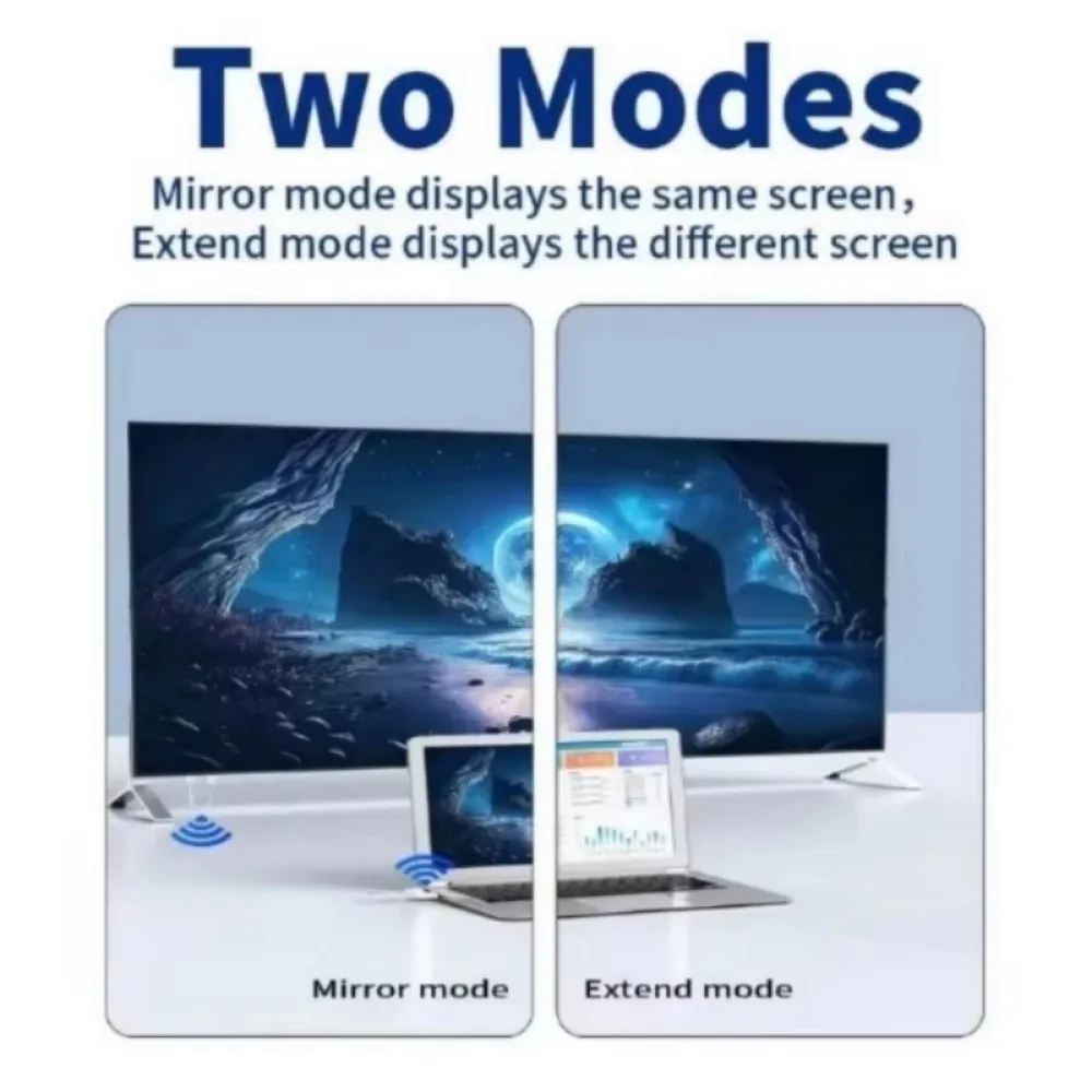 30m Wireless Transmission Video Transmitter and Receiver HDMI Extender Display Adapter Cable Screen Mirror for Camera PC To TV