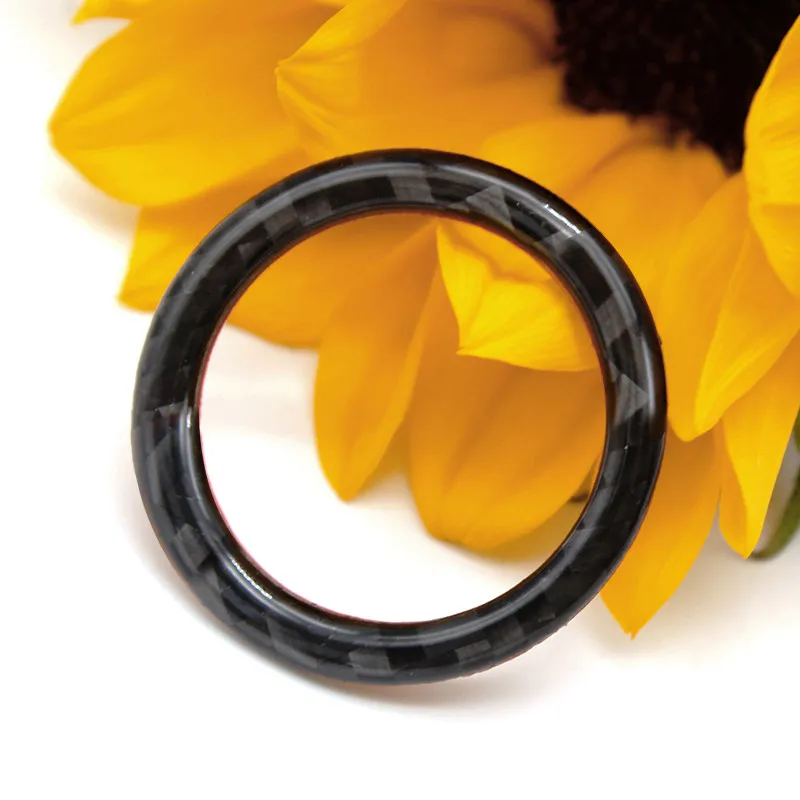 لسيارات BMW 3 series E90 E92 E93 E89 Z4 M الرياضة سيارة التصميم الداخلي محرك بدء إيقاف زر مفتاح إشعال حلقة ألياف الكربون تقليم