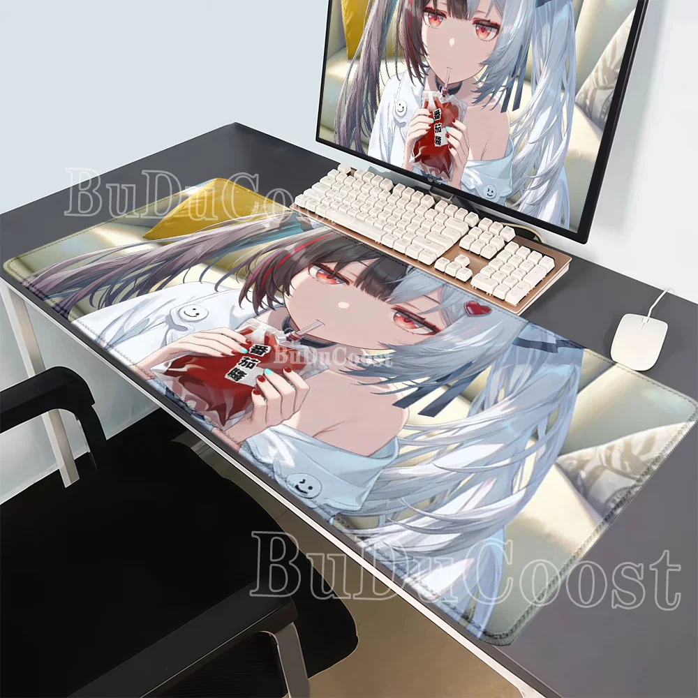 HD printing Mousepad Lacrimosa Neverness to Everness NTE Kawaii Anime Girl Mouse Pad overlock Rubber Gaming Office XXL Desk mat