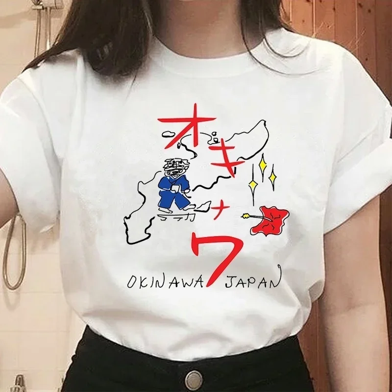 Unisex 90er Jahre Mode Quentin Tarantino Film T-Shirt Kill Bill Okinawa Grafik T-Shirt japanischen Stil Kawaii Grunge Top – Detail 2