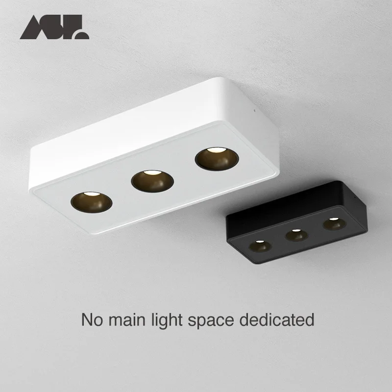 

Aisilan Ultra-thin LED Surface Mounted Ceiling Light Anti-glare No Flicker Spot Light for Indoor Foyer Living Room 36W