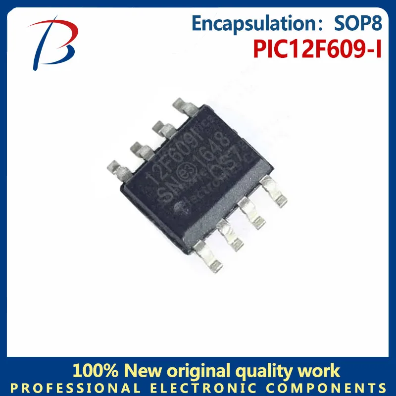5PCS-BHT PIC12F609-I microcontroller single-chip microcomputer patch SOP8