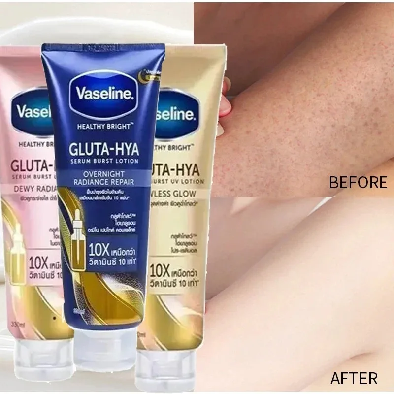 

300ml Vaseline Gluta-Hya Dewy Radiance, Serum-In-Lotion, Boosted With GlutaGlow, for Visibly Brighter Skin from 1st Use
