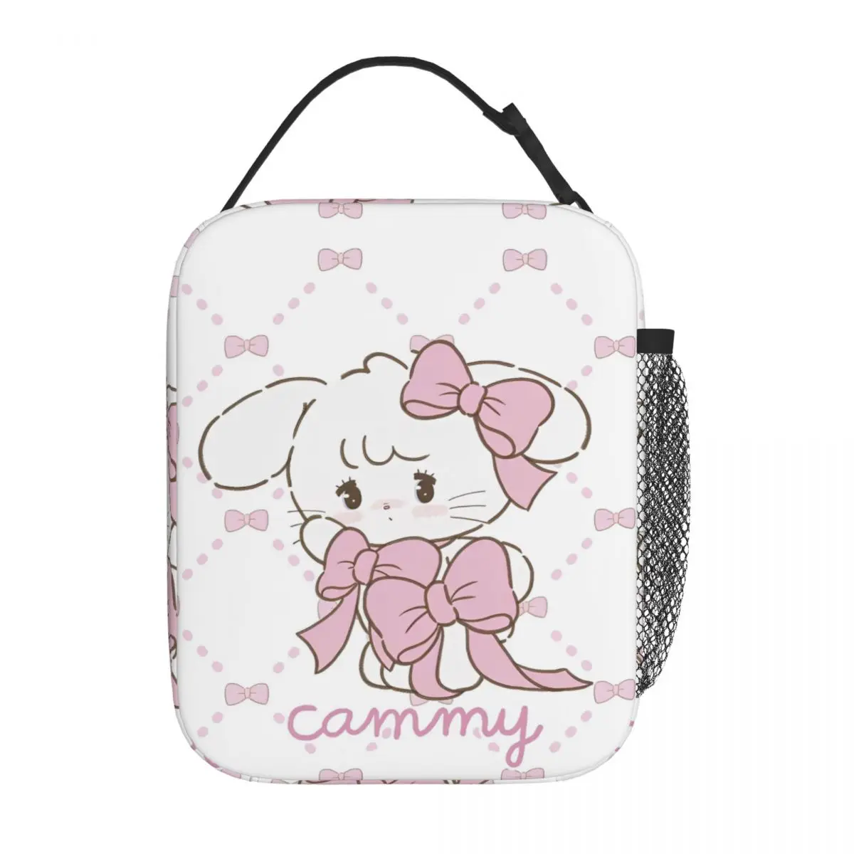 

Cartoon Rabbit Cammy Mikkos Insulated Lunch Bag High Capacity Lunch Container Cooler Bag Tote Lunch Box Food Handbags