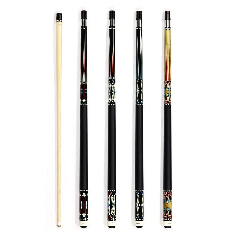 

58 Inches Top Quality Canada Maple Wood Billiard Pool Snooker 1/2 Center Joint Cue 12.5mm Tip