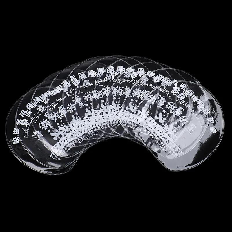 

〔E〕10Pcs Ping Pong Racket Protective Film Sticky Transparent Maintenance Cover Table Tennis Racket Rubber Protection Film