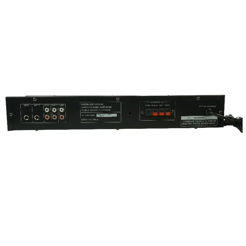 6060B Public Address Audio Equipment Power Amplifier and Mixer System