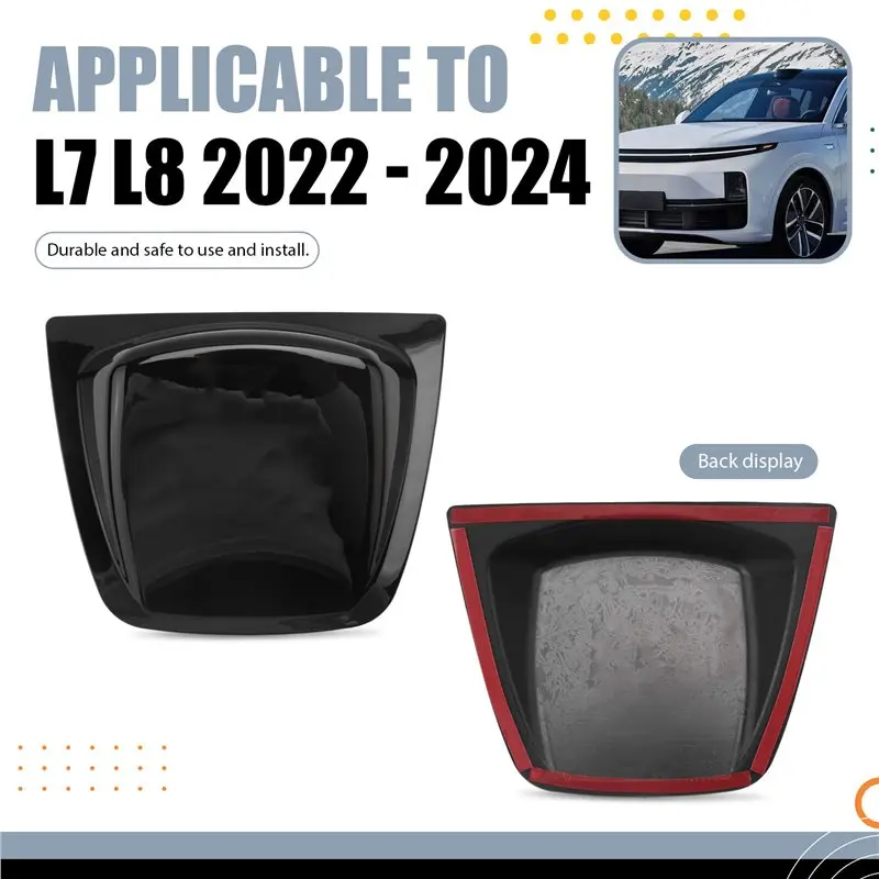 For Li Lixiang L7 L8 2022 2023 2024 Car Lidar Decorative Cover Laser Radar Protective Cover Trim ABS Replacement-Y79A