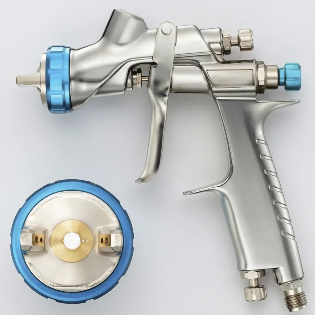 Anest Iwatas Spray Gun Kiwami-4-WB KIWAMI-4-WBX W-400 Spray Gun HVLP 1.3mm 1.4mm Furniture Car Paint Gun