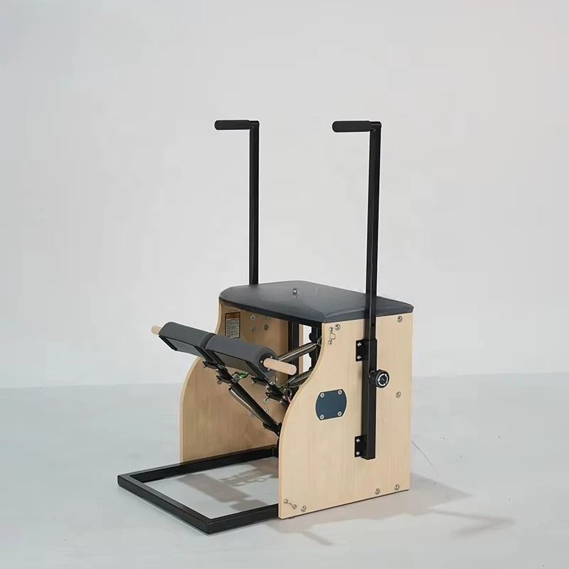 

YTYIN Queenlife High Quality Wunda Combo Chair | White Maple Wood & Leather for Stable Pilates Reformers