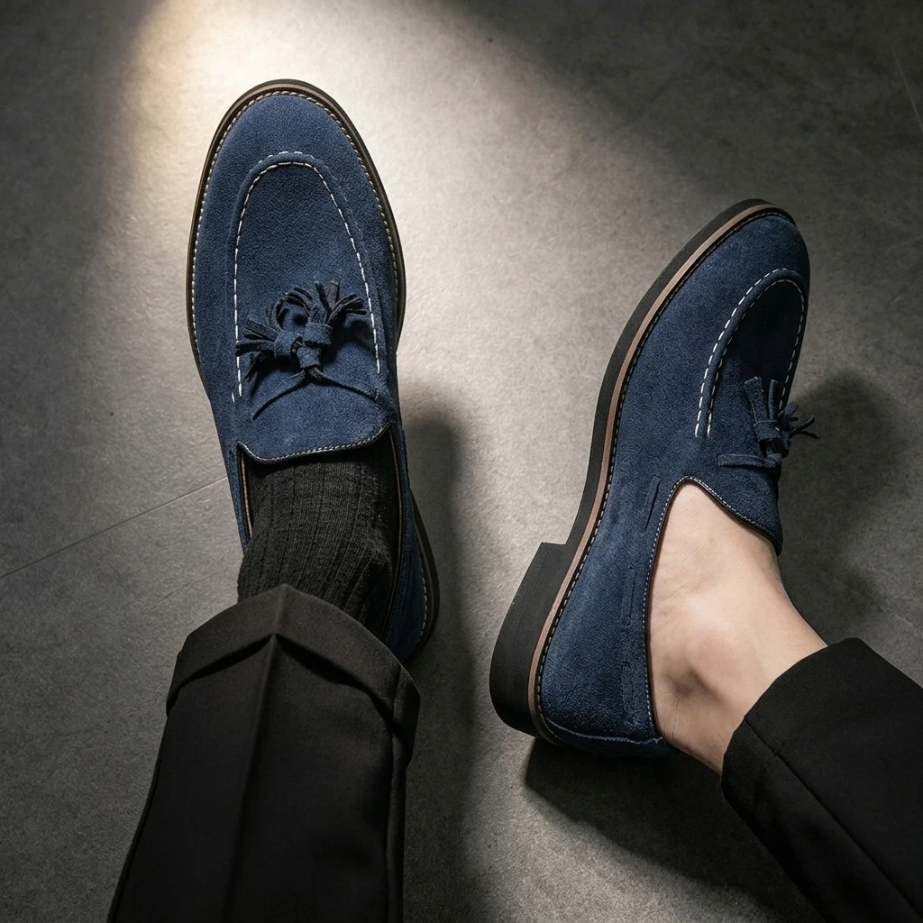 Mocassini Uomo Eleganti in Pel - Men Shoes Official recensione e prezzo