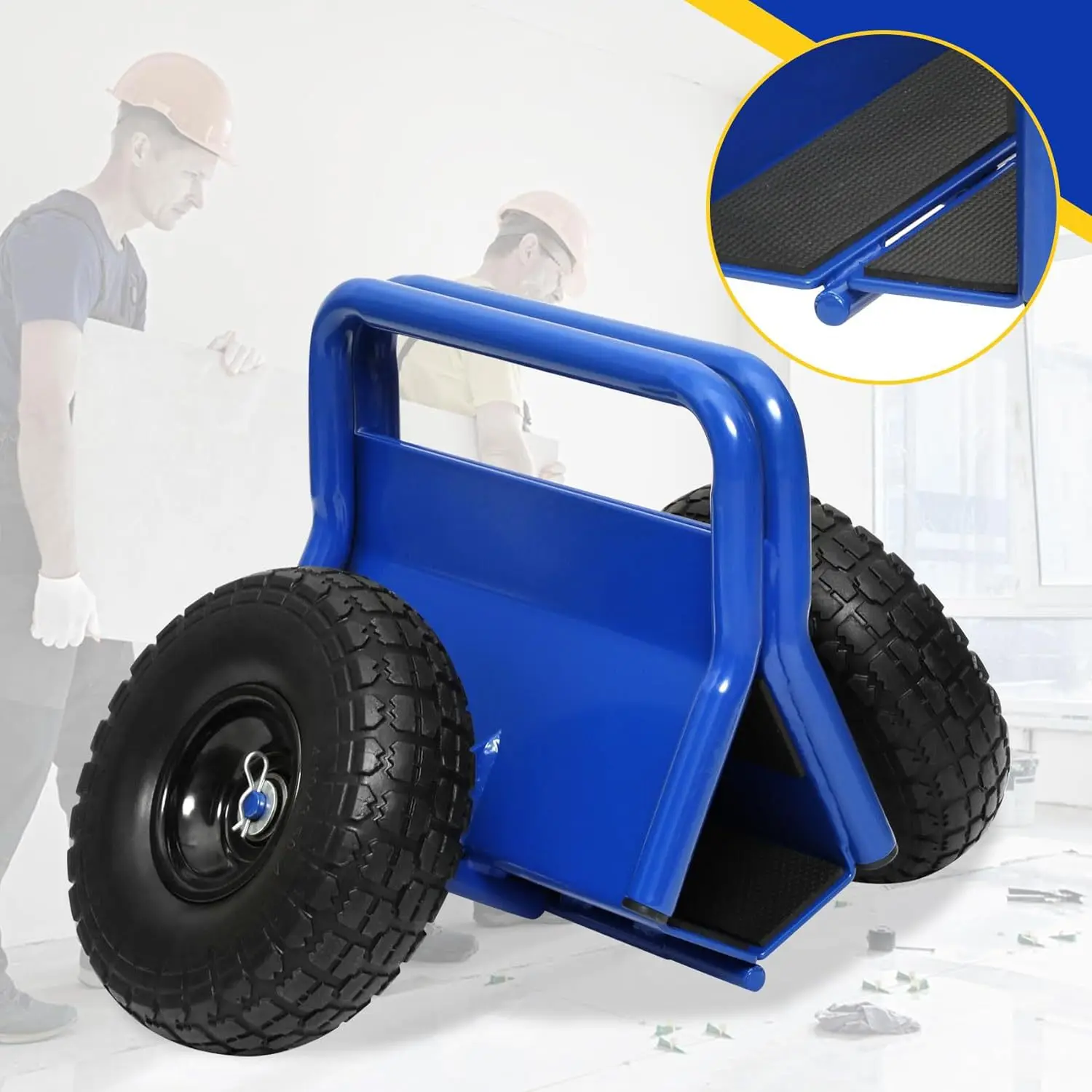 Small Car Mover Property Trailer Universal Manual Hydraulic Mechanical Model with A Load 450kg Handling Artifact Car Mover