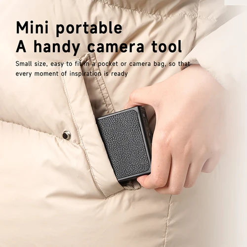 Imagen 2 del producto Mini cámara Flash Speedlite GN12 5600K soporte de zapata estándar para cámara DSLR Sony Canon Nikon Panasonic Olympus