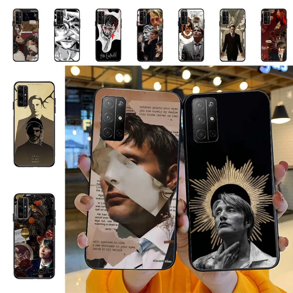 G-Graham H-Hannibal Mads Mikkelsen Phone Case For Huawei Y9 6 7 5 Prime Enjoy 7s 7 8 plus 7a 9e 9plus 8E Lite Psmart Shell