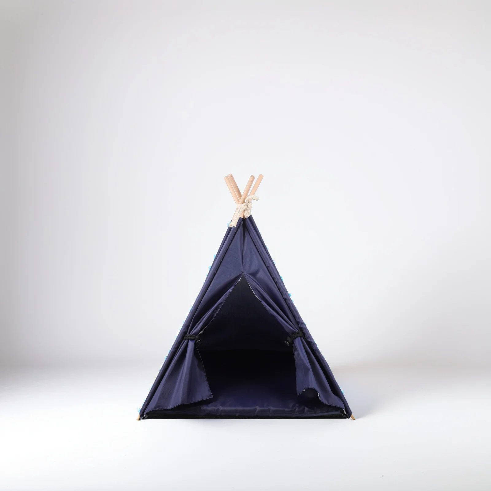 أكسفورد القماش خيمة للحيوانات الأليفة السرير داخلي الكلب النوم منزل قابل للغسل للإزالة خيمة مقاومة للماء الكلب تيبي أكسفورد القماش الحيوانات الأليفة تيبي