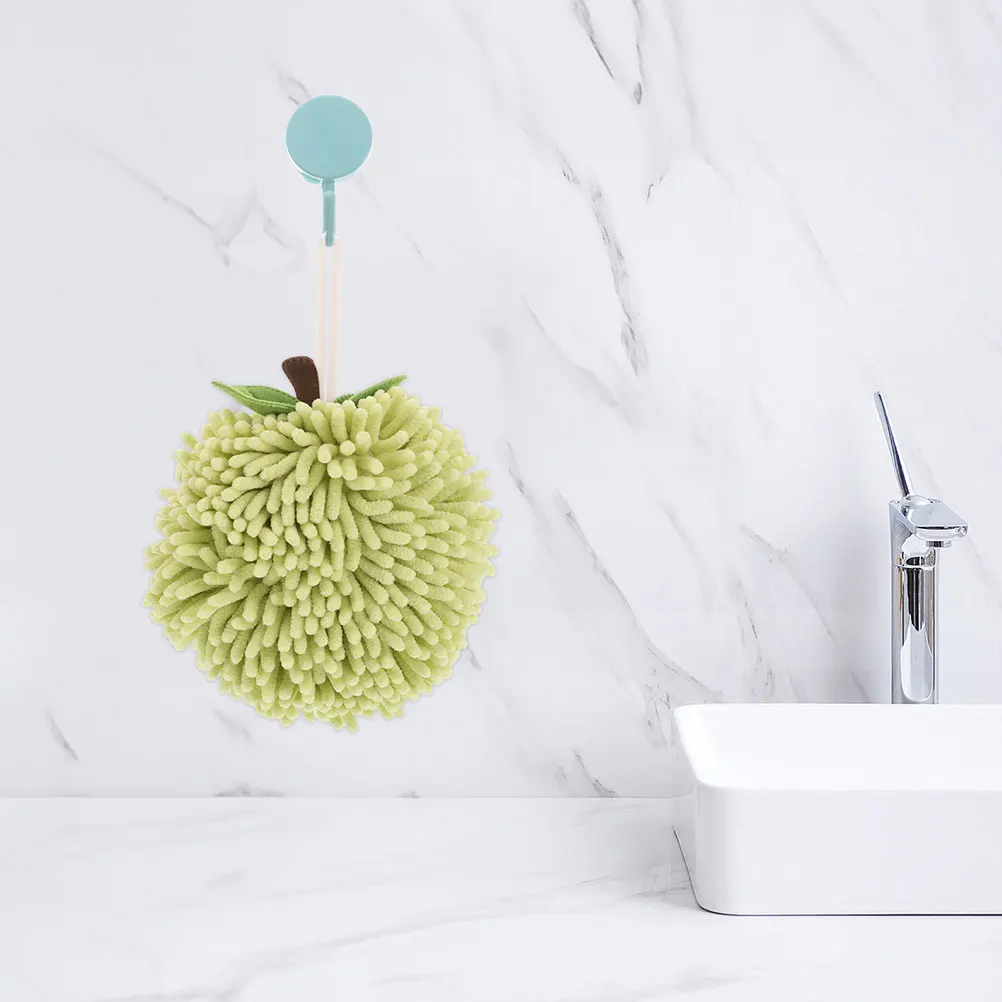 

2pcs Hand Towel Cute Bathroom Decorative Polyester Quick Dry Rope Hanging Kitchen Towel Water Absorption Funny