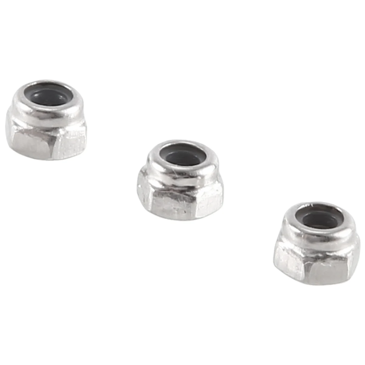 YKH_Metal M2.5 Wheel Lock Nuts for 1/18 RC Car Crawler Traxxas TRX4M