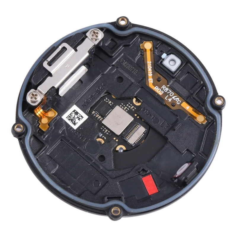 Back Cover For Samsung Galaxy Watch4 44mm Bottom Cover with Heart Rate Sensor + Wireless Charging Module For SM-R870 R875