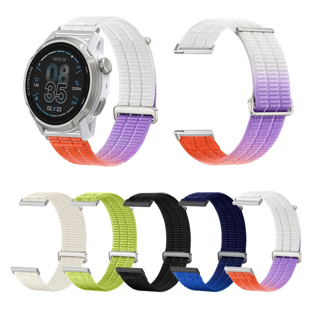 Watch band for Coros NOMAD / Coros Apex 4 46mm cloud breathable gradient nylon strap