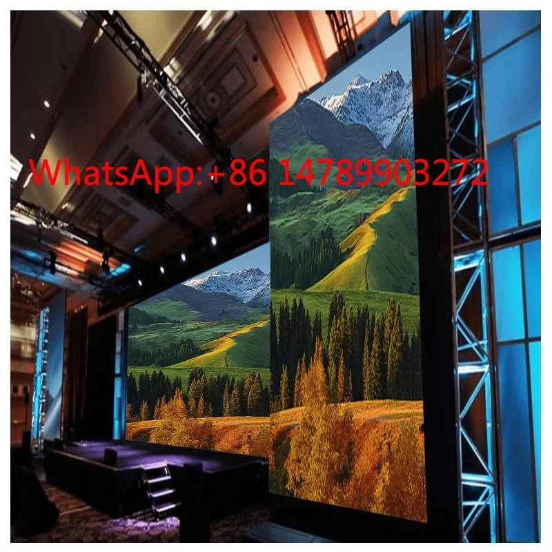 

P2.604 Curved Flexible Digital Window Indoor LED Display Advertising Rental Screen Panel