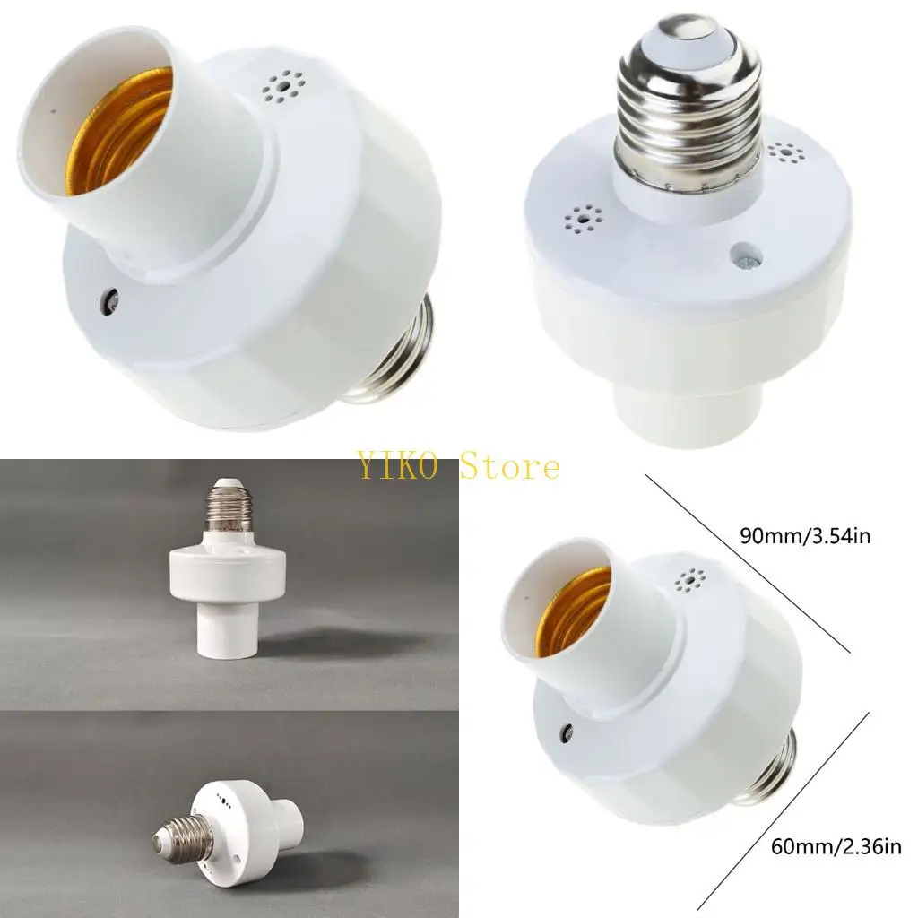 K32C Smartly Detection E27 Light Holder Motion Sensors Light Socket with Delay Timers
