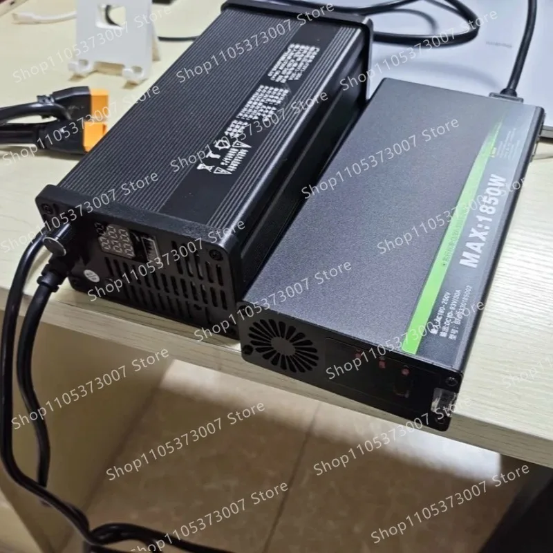 1850w adjustable voltage and current high-power charger for 60v/72v lithium and lead-acid batteries