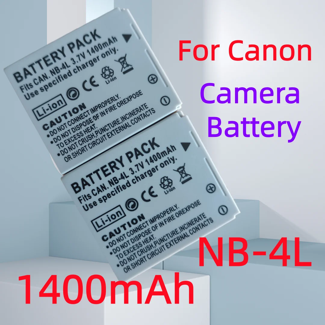 1400Mah NB-4L NB4L …