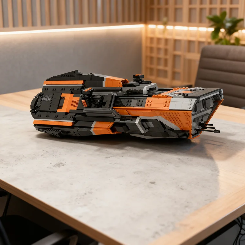 

3074pcs MOC Morrigan Class Patrol Destroyer Space Model Building Blocks Creative DIY Gift Display Decor Assemble Premium Adult
