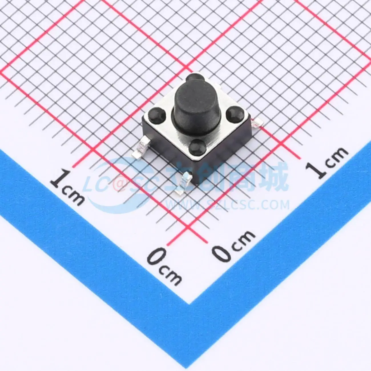 369 pièces TSA063G60-250 SMD 6.1x6.1mm SPST 2.5N Interrupteur à bouton-poussoir tactile