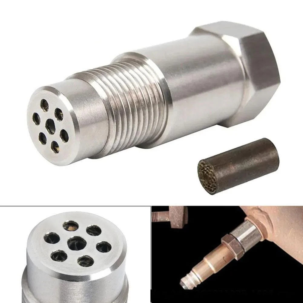 Universal Stainless Steel SS304 Check Engine Light CEL mini catalyst O2 Sensor Spacer Adapter M18X1.5