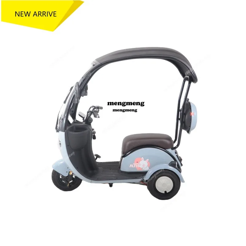 

Covered Three-Wheel Electric with Roof Compact Electric Tricycle Compact Electric Tricycle