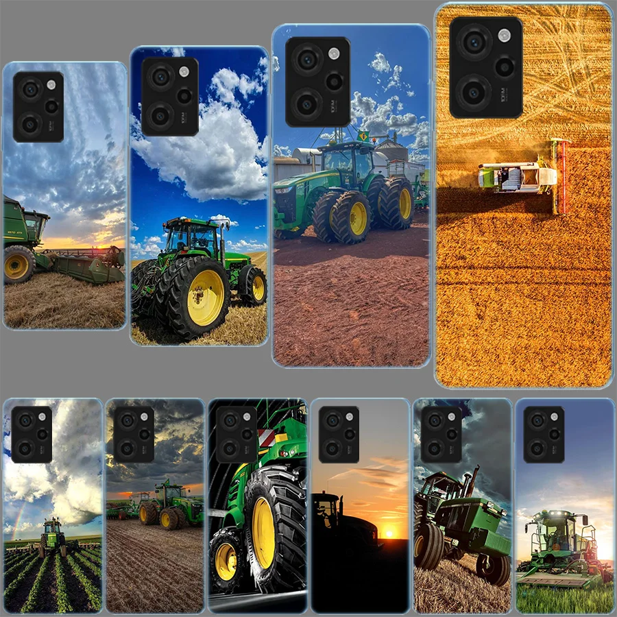 Large Harvester in Agriculture Case For Xiaomi Pocophone X5 M5S X3 F6 M5 X4 F4 GT F5 F3 F2 M3 F1 M4 X6 Pro Note 10 Lite TPU Sof