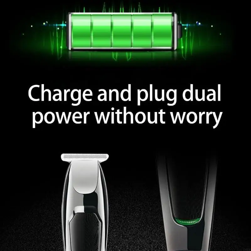 

Men Vintage Pompadour Hair Cutter Electric Trimmer с регулируемой длиной