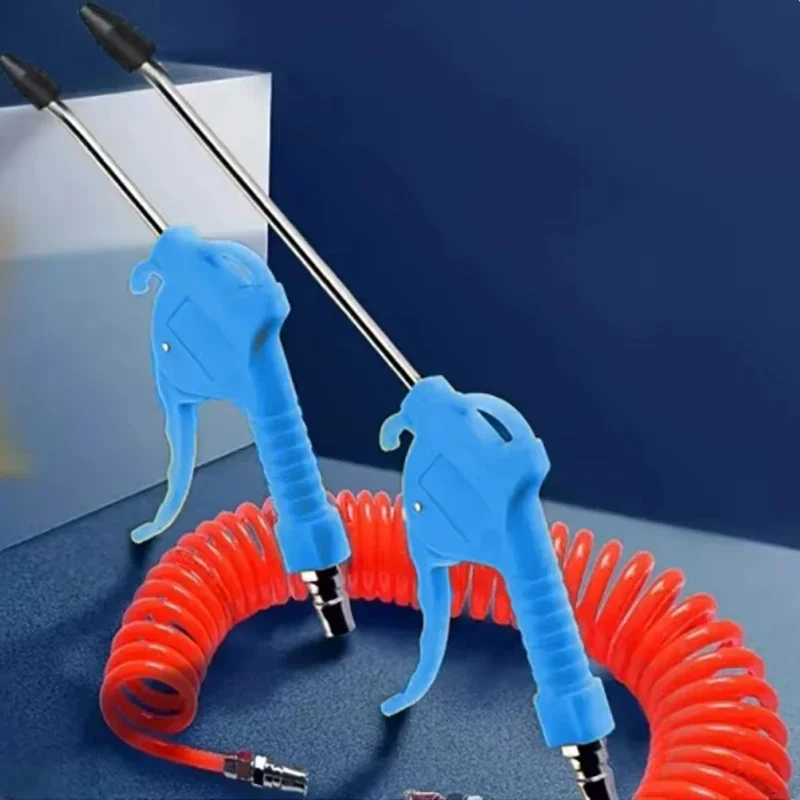 

High Pressure Dust Blowing Gun Pneumatic Hardware Tool Dust Removal Gun Blowing Air Soot Blowing Gun Pump Extended Nozzles