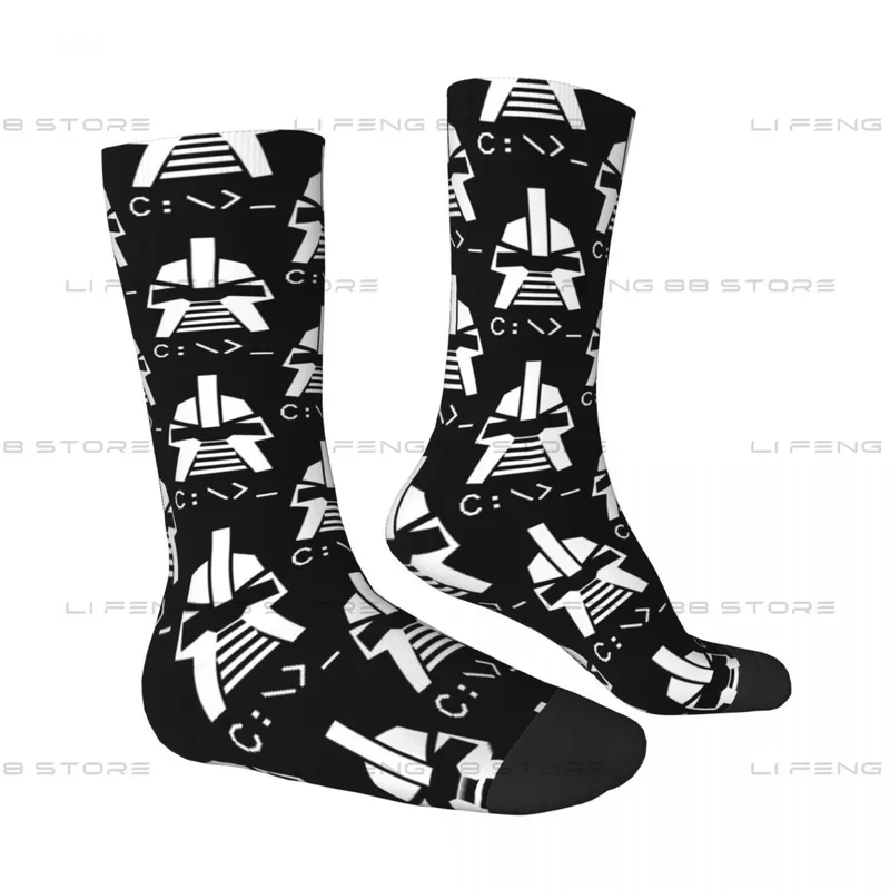 Battlestar Galactica Funny By Your Command Prompt Men Women Socks Windproof Novelty Spring Summer Autumn Winter Stockings Gift