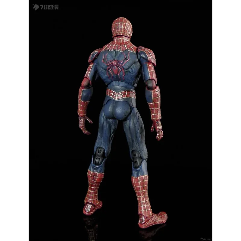 BANDAI Genuino S. I.C. Serie de juguetes móviles, REALIZACIÓN de película, Spider Man y Black Spider, producto terminado, modelo coleccionable