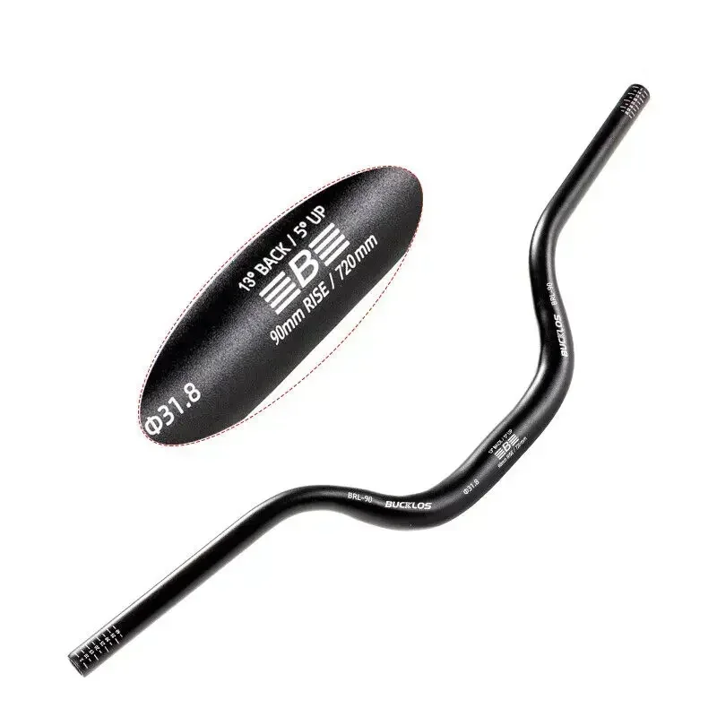 BUCKLOS MTB ハンドルバーバイク M ハンドルバー 25.4 ミリメートル