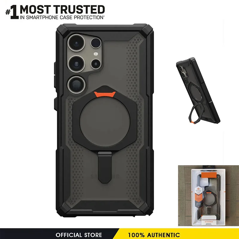 Original Plasma Kickstand Magnetische Hülle für Samsung Galaxy S26 S25 Ultra S24 S23 Plus Robuste Panzerung Stoßfeste MagSafe Hülle Etui