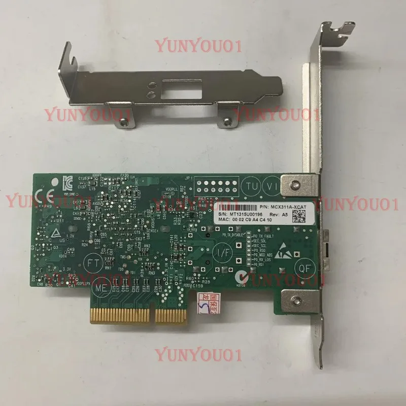 X MCX311A-XCAT CX311A ConnectX-3 EN 10G Ethernet 10GbE SFP Network Card