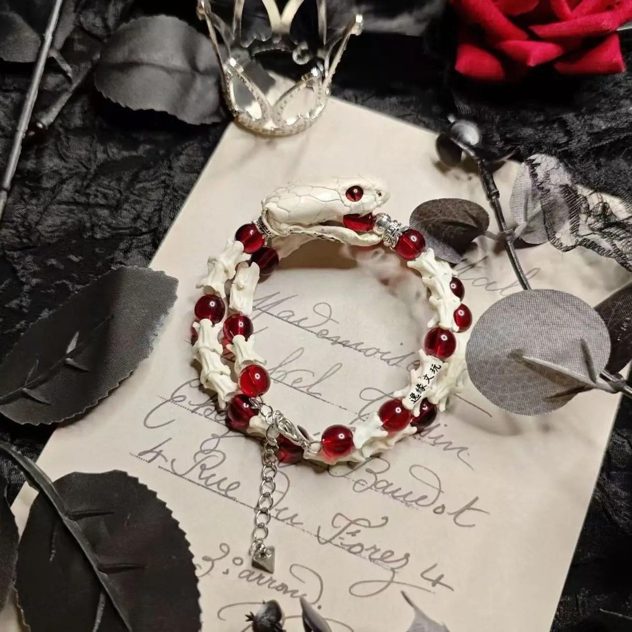 Premium Original Design Pure Snake Bone Bracelet Personalized Exquisite Festival BFF Gift High End Fashion Jewelry Accessory