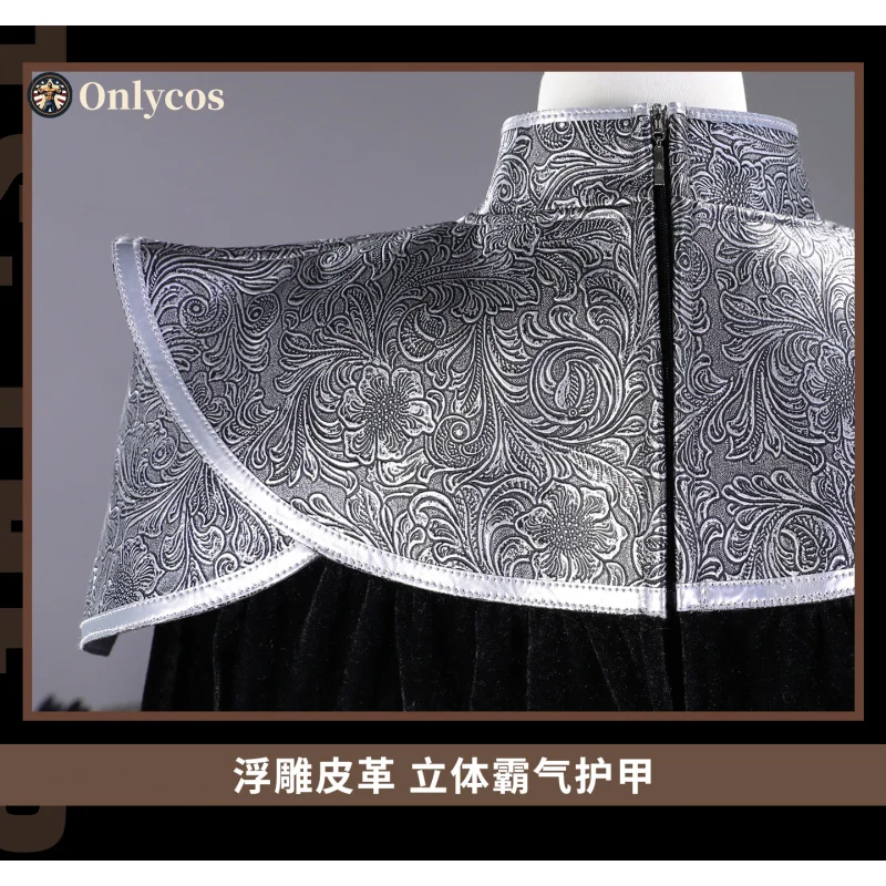 الروح المظلمة يوريا من لوندور تأثيري حلي كوس لعبة أنيمي زي حفلة الهالوين لعب دور الملابس الملابس Onlycos