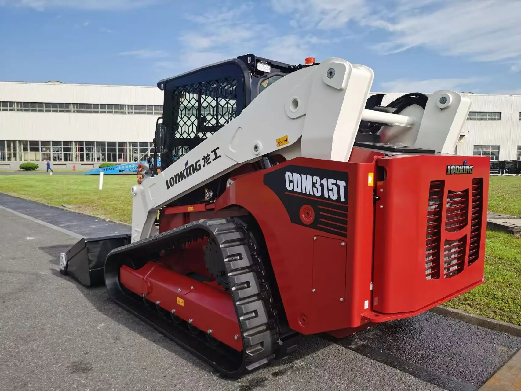 Lonking Brand New 1500kg Tracked Crawler Skid Steer Loader CDM315T Diesel Engine High Efficiency Free Shipping