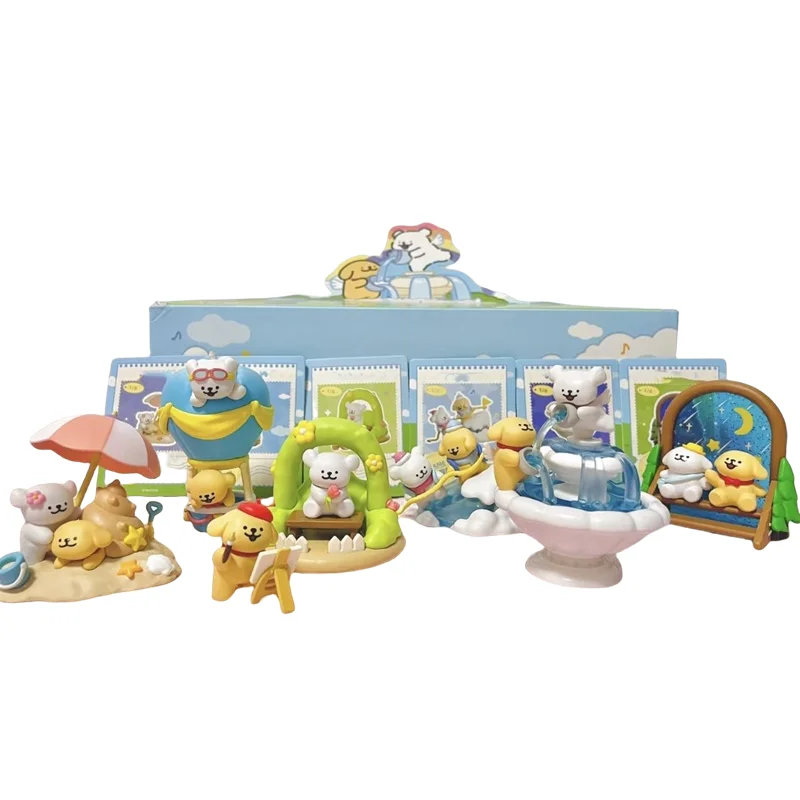 المالطية خط جرو السفر مذكرات أنيمي عمل أرقام الكرتون نموذج دمية المد اللعب سر صندوق أعمى لعب الأطفال هدايا عيد ميلاد