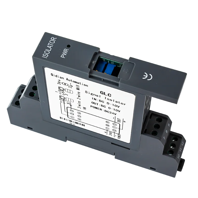 DC Signal Isolators 4-20mA 0-20mA 0-10V 0-5V 0-75mV 0-50V 0-100V 0-200V DC24V Voltage Current Signal Converter 1 in 2 out 2 in 2