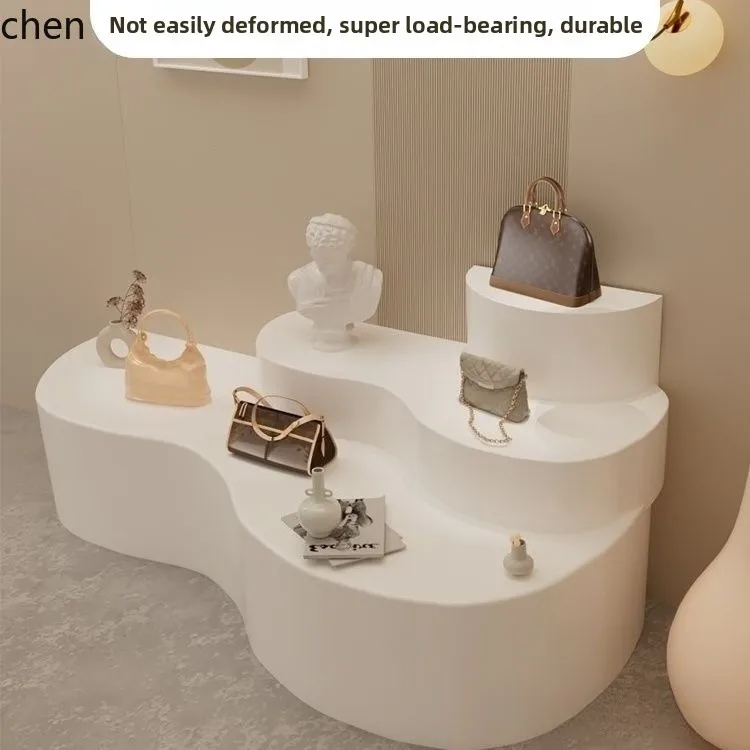 HT Wall-Mounted Model - Irregular Display Stand for Clothing Store, Shoe, Bag, Gift , Live Streaming, Irregular Display Cabinet