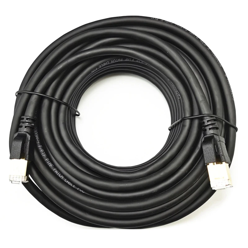 Cat 8 Ethernet Cable 100 Ft Internet Network LAN Patch Cable Cord High Speed 2000Mhz 40Gbps RJ45 Cables