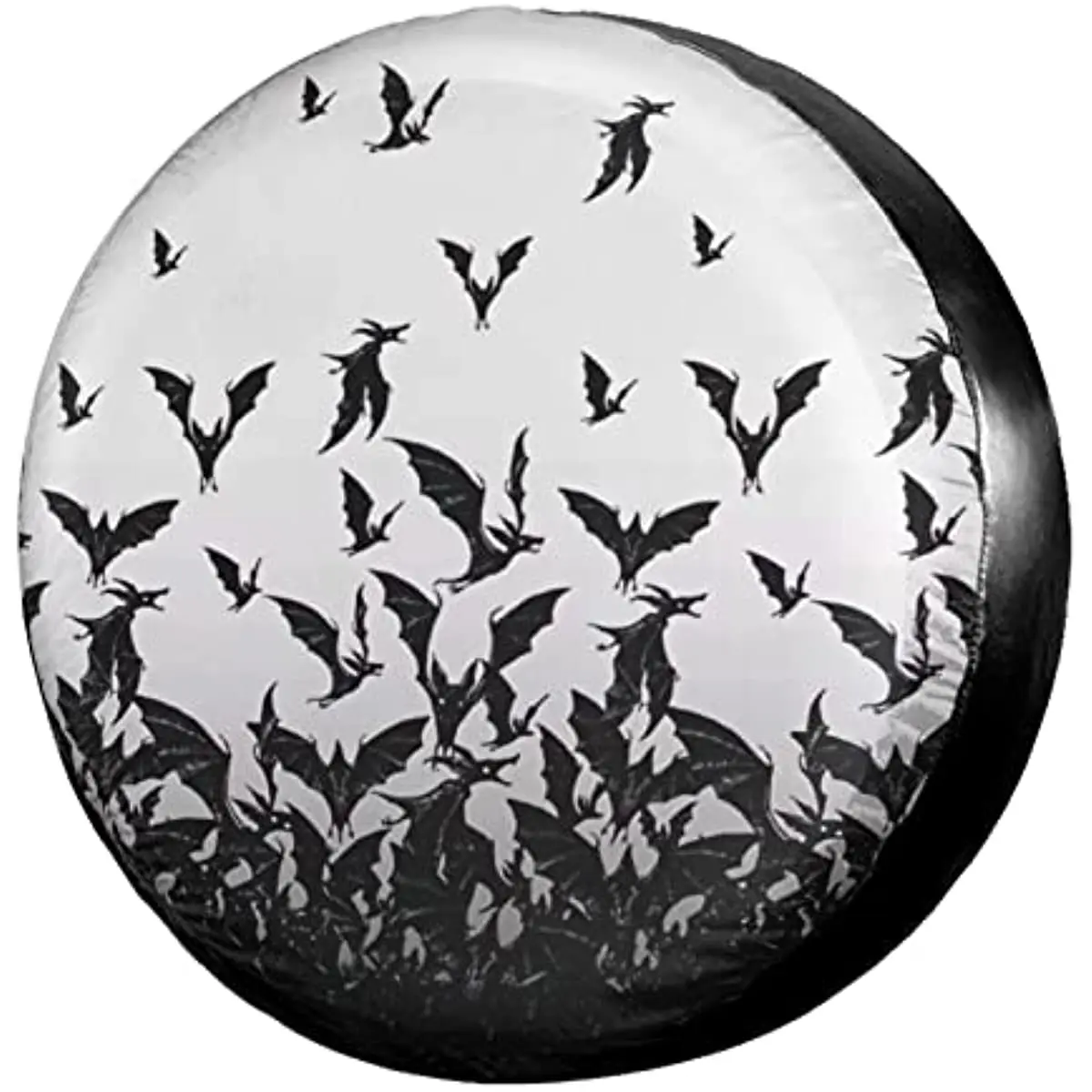 

Bats Spare Tire Cover Dust-Proof Wheel Tire Cover Fit Trailer RV SUV and Many Vehicle 14 15 16 17 Inch