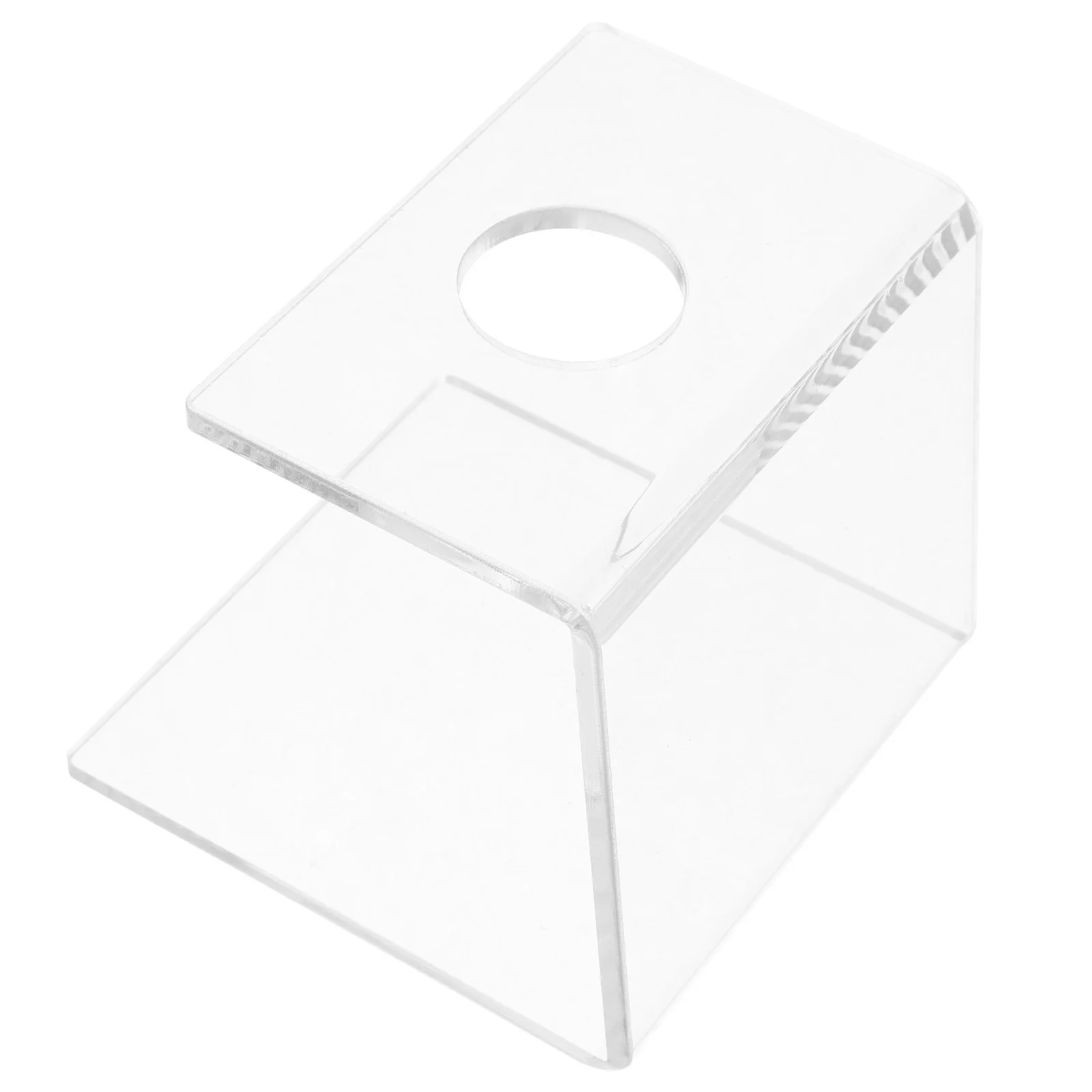 

1pcs Ice Cream Cone Holder Clear Acrylic Dessert Stand For Party Food Display Snack Cake Shelf Egg Cone Support Ice Cream Rack